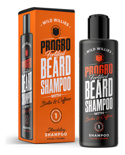 Tratamiento Shampoo Para Barba Y Bigote Wild Willies Menta