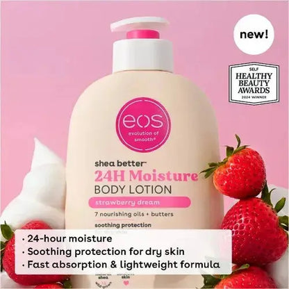 Eos Body Lotion 24h Moisture Loción Corporal Hidratante 16oz