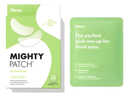 Hero Cosmetics Parches Hidratación Para Ojos Cansados Acneica Día/noche