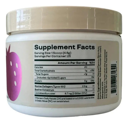 Suplemento Colageno Y Vitamina B12 Para Piel, Cabello Y Uñas Sin Sabor