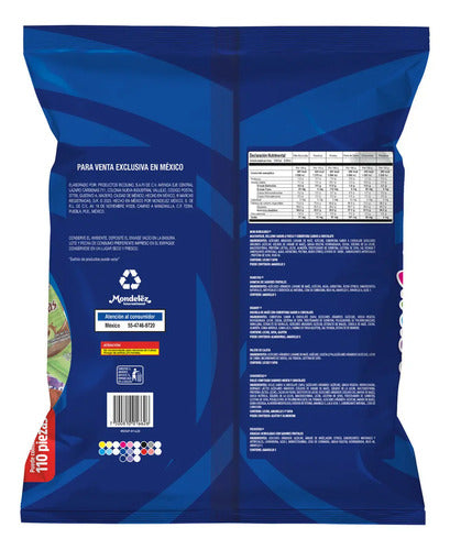 Ricolino Diversión Surtido Caramelo 110 Piezas 1.38 Kg