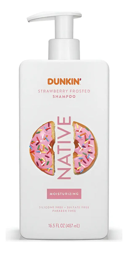 Shampoo Dunkin Hidratante Strawberry Brillo Y Suavidad 487ml