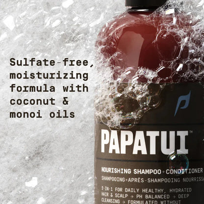 Nourishing Shampoo + Conditioner Vanilla Shea Papatui