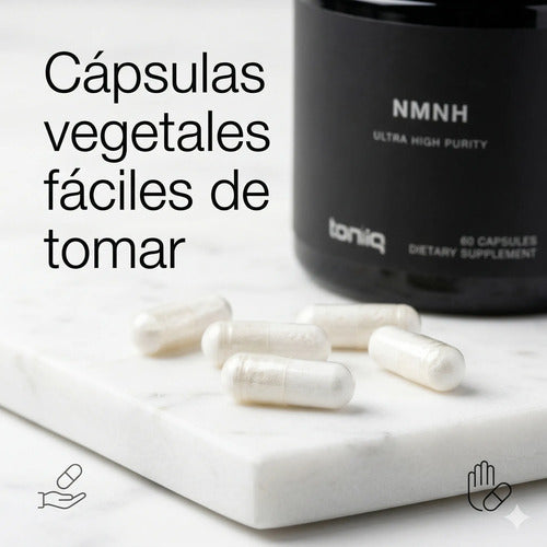 Suplemento Nmnh Mononucleotido De Nicotinamida 60 Capsulas Sin Sabor