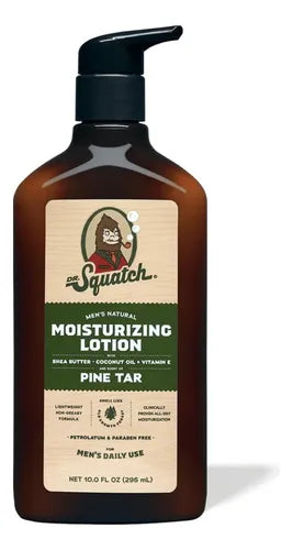 Dr. Squatch Loción Facial Hidratante Pine Tar Normal A Seca Día/noche