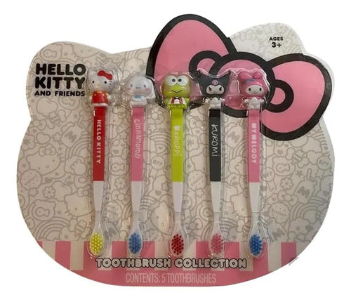 Cepillo De Dientes Hello Kitty Infantil Multicolor