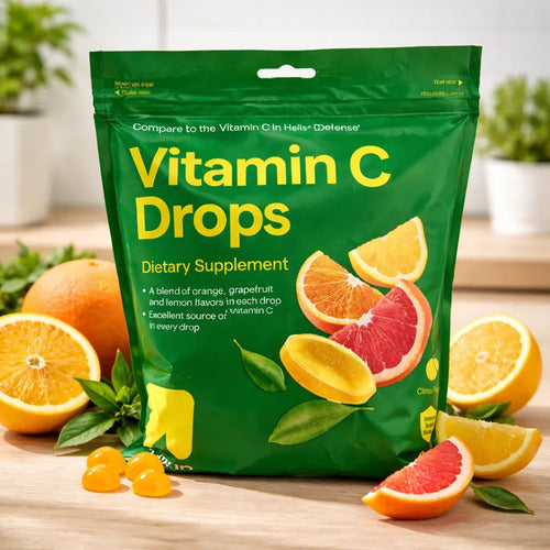 Refuerzo Sistema Inmunológico Vitamina C 80 Gomitas 135 Mg Citricos