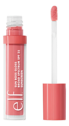 Brillo Labial E.l.f. Sun Boss Gloss Coral Blush Much?