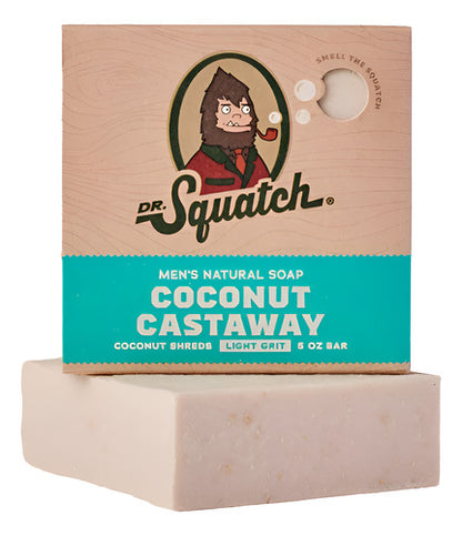 Dr. Squatch Coconut Castaway Jabón En Barra