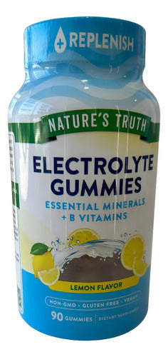 Gomitas De Electrolitos Suplemento De Hidratación 90 Pzs Limón