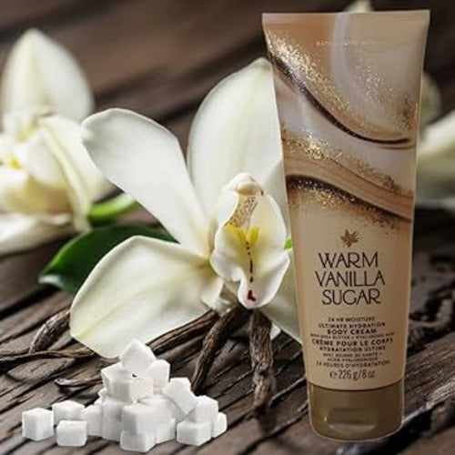 Bath And Body Warm Vanilla Sugar Body Cream Crema Corporal