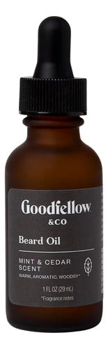 Aceite Para Barba Goodfellow&co Mint And Cedar Mint Cedar Beard Oil