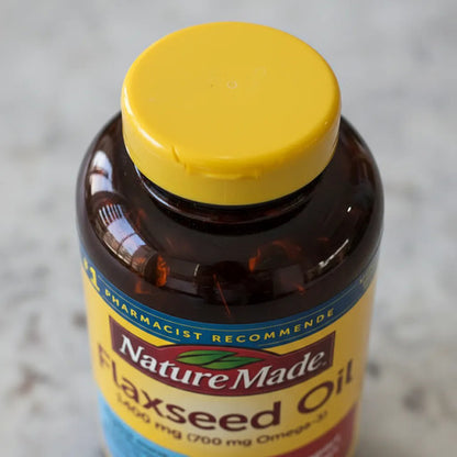 Flaxseed Oil Nature Made 300 Capsulas Apoyo Cardiovascular Sin Sabor
