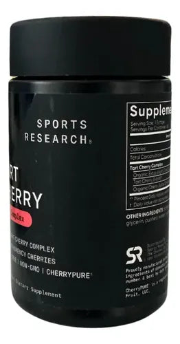 Sports Research Concentrado Cereza Acida Antioxidante 60 Cap Sin Sabor