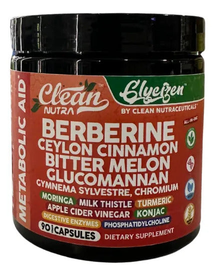 Berberina Suplemento Alimenticio Metabolismo 90 Capsulas Sin Sabor
