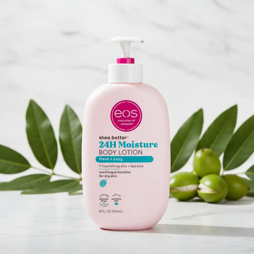 Eos Body Lotion 24h Moisture Loción Corporal Hidratante 16oz