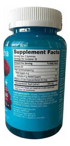 Suplemento 60 Gomitas Relajante Y Antiestres Bienestar Berry Mixed