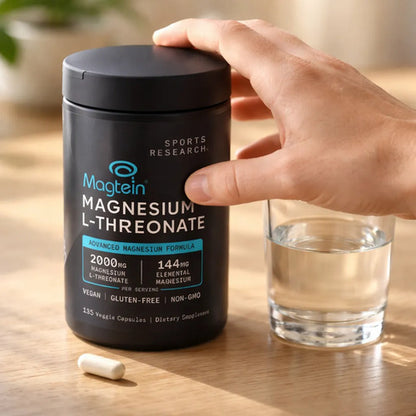 L-treonato De Magnesio Magtein® 135 Cápsulas Mejora Memoria Sin Sabor