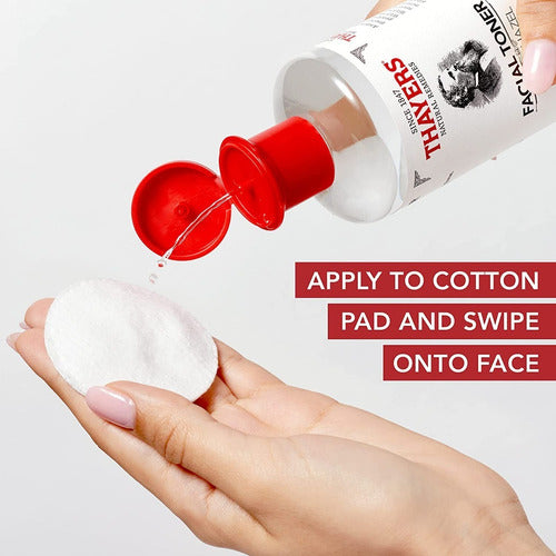 Tónico Facial Thayers Witch Hazel Rosa 355 Ml, Hidratante Todo Tipo De Piel