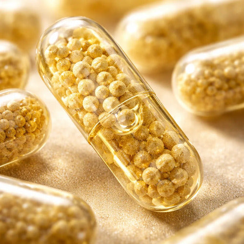 Multivitamínico Para Mujer 60 Capsulas Hierro Omega-3 Y D3 Sin Sabor