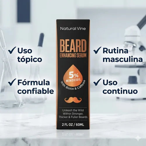 Minoxidil 5% Serum Tratamiento Cabello Anticaida 60ml