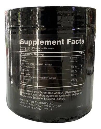 Senolytic 4000mg Fisetina Energia Y Bienestar 60 Capsulas Sin Sabor