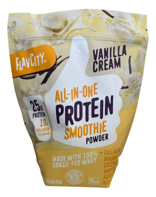Proteína Whey Suplemento Polvo Smoothie Sabor Vanilla 430g Vainilla