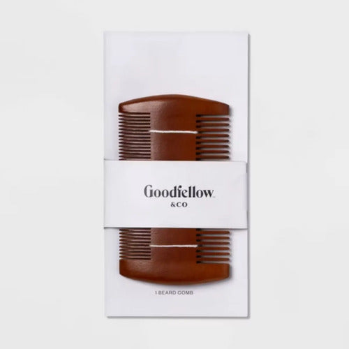 Peine Para Barba Goodfellow&co Diseño Ergonómico Y Duradero Madera