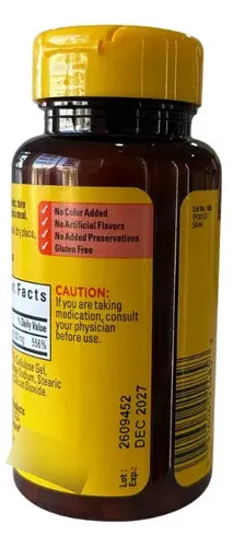 Vitamina C Premium 100 Tabletas 500mg Sabor Natural Sin Sabor