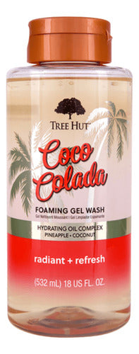 Tree Hut Coco Colada Foaming Gel Wash Jabón De Baño En Gel