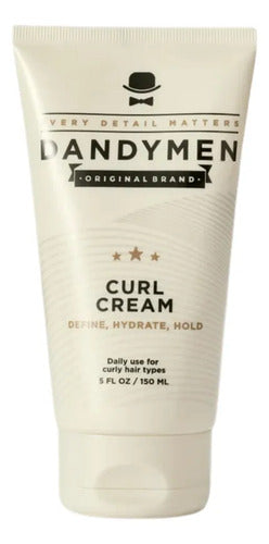 Crema Para Peinar Dandymen Curls Definición Rizos