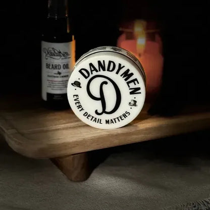 Bálsamo Para Barba Dandymen Cuidado Masculino Saffron Ember