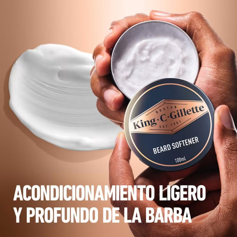 Bálsamo Suave Para Barba King C. Gillette Beard Softener