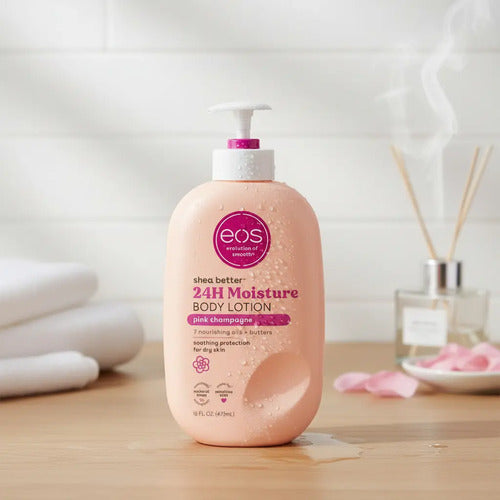 Eos Body Lotion 24h Moisture Loción Corporal Hidratante 16oz