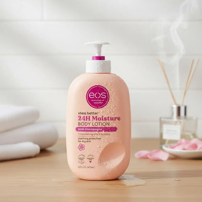 Eos Body Lotion 24h Moisture Loción Corporal Hidratante 16oz