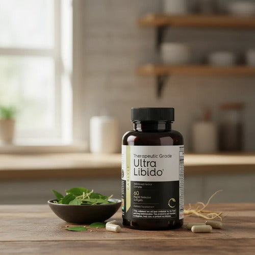 Suplemento Para Hombre Apoyo Energía Masculina 60 Capsulas Sin Sabor