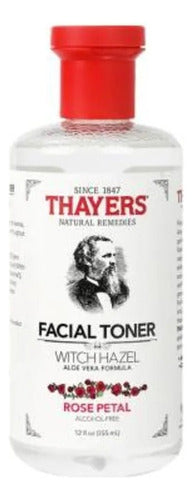 Tónico Facial Thayers Witch Hazel Rosa 355 Ml, Hidratante Todo Tipo De Piel