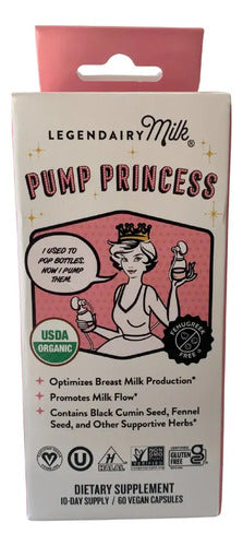 Suplemento Pump Princess Lactancia Gummies 60 Gomitas Frutos Rojos