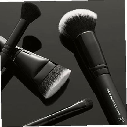 Set Brochas De Maquillaje Profesional Kit 4 Piezas Elf Negro