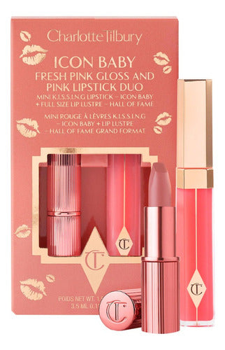 Charlotte Tilbury Icon Baby Lipstick & Gloss Duo