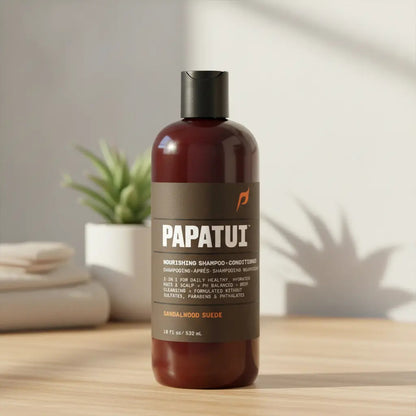 Shampoo + Acondicionador 2 En 1 Para Hombre 532ml Papatui