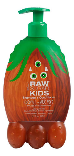 Shampoo Y Acondicionador Raw Sugar Kids Coco Y Aloevera