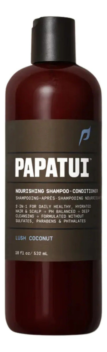 Shampoo + Acondicionador 2 En 1 Para Hombre 532ml Papatui