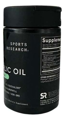 Garlic Oil Aceite Ajo Con Perejil Y Clorofila 150 Capsulas Sin Sabor
