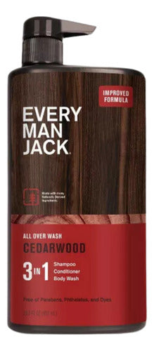 Every Man Jack All Over Wash 3 In 1 Lavado Todo En Uno