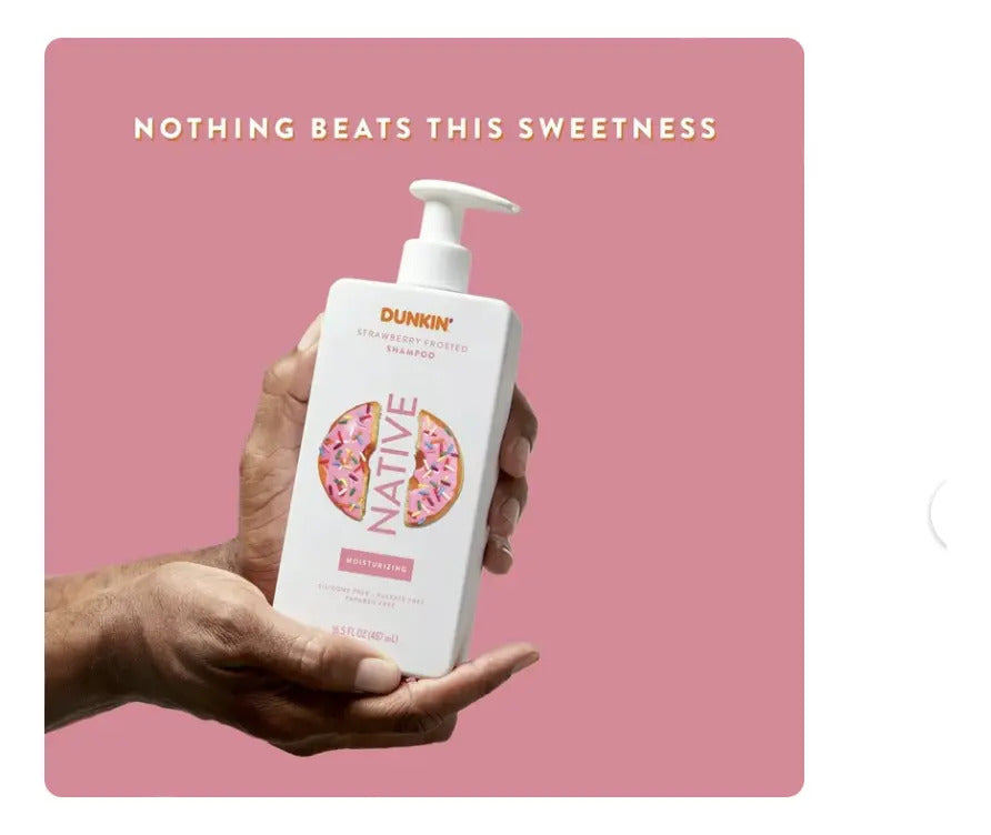 Shampoo Dunkin Hidratante Strawberry Brillo Y Suavidad 487ml
