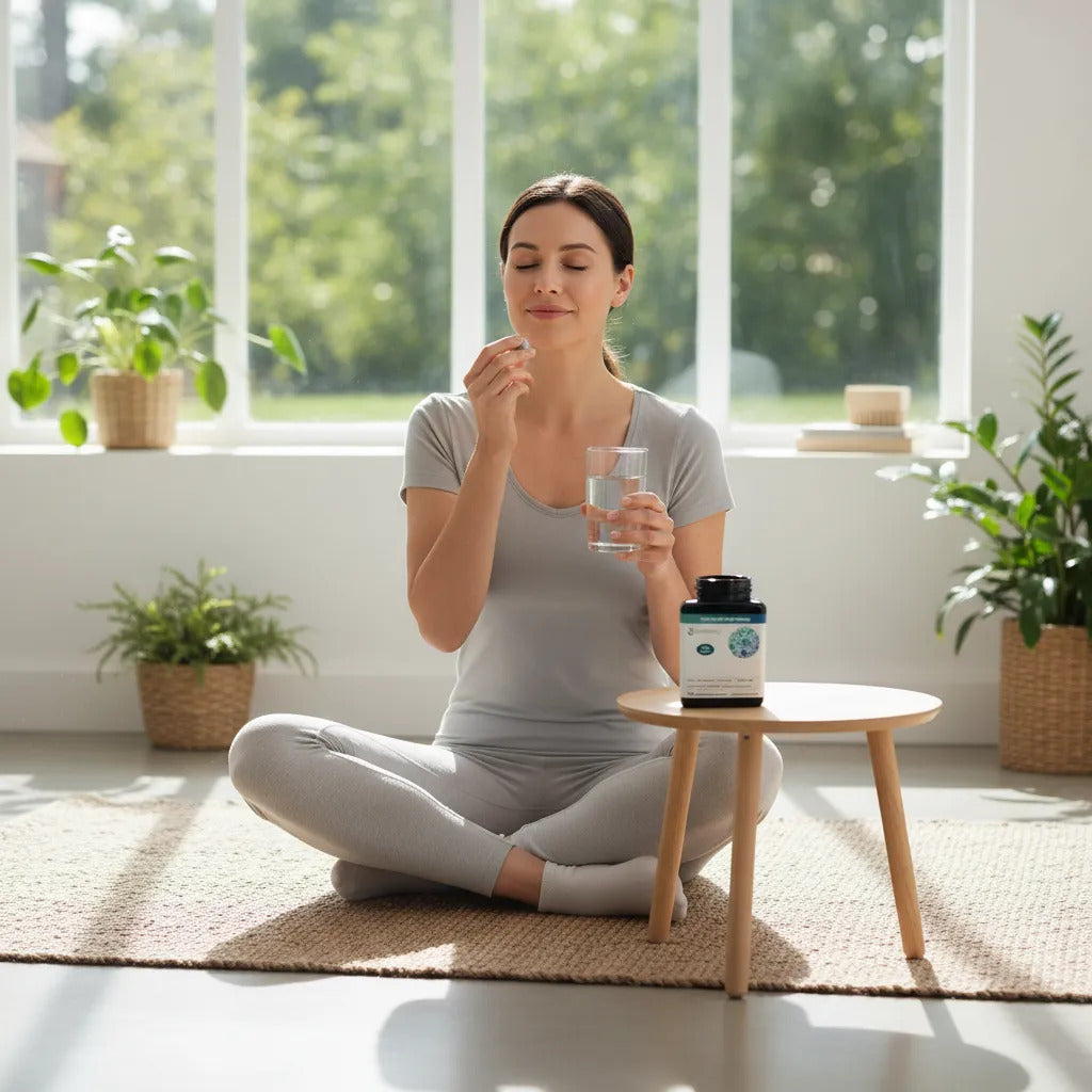 Antiestrés Reduce Cortisol Suplemento Premium 180 Capsulas Sin Sabor