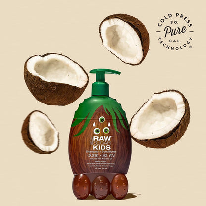 Shampoo Y Acondicionador Raw Sugar Kids Coco Y Aloevera