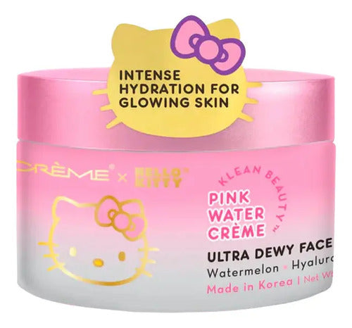 Creme Pink Water Creme Ultra Dewy Hidratante Facial 110g Todo Tipo De Piel Día/noche