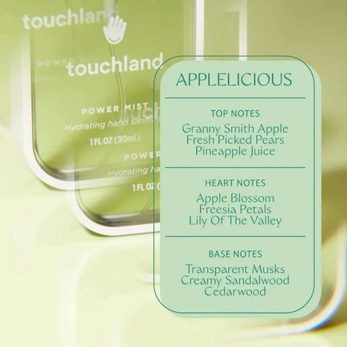 Touchland Power Mist 30 Ml Applelicious Applelicious